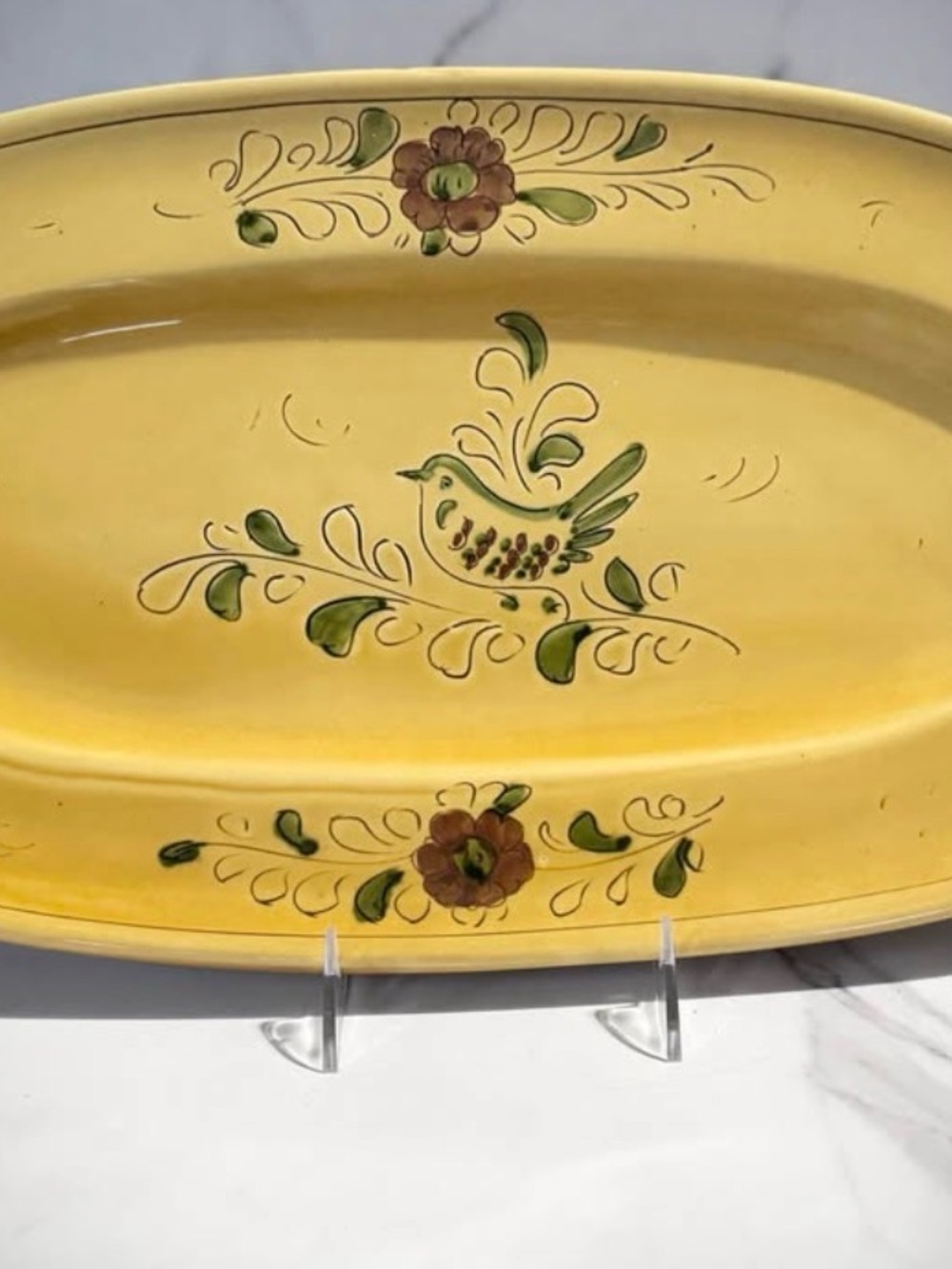 Vintage Vietri “Paesano” Platter (Discontinued Pattern in 2004)